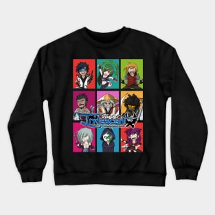 Iridescent Chibi Crewneck Sweatshirt